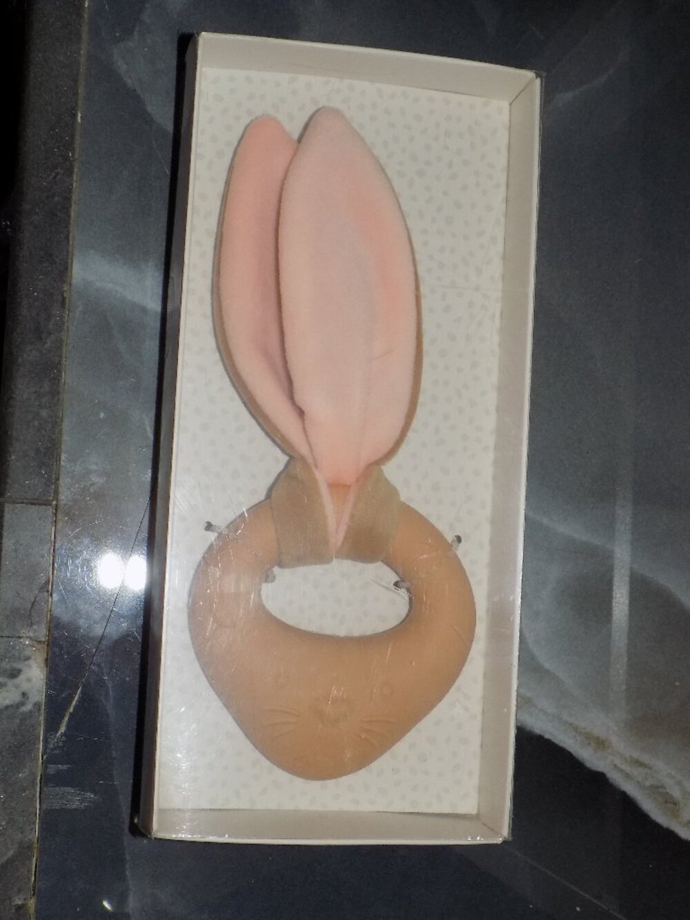 Mary Meyer Leika Bunny Teether NEW